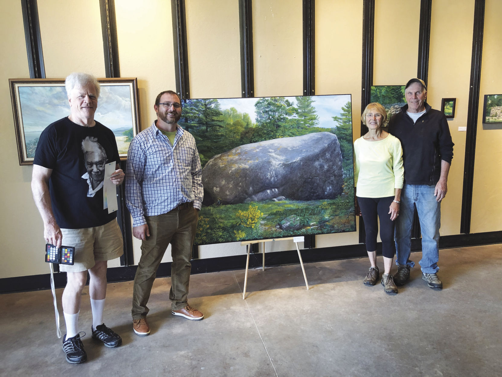 The art of late artist Ernie Brown celebrated at exhibit